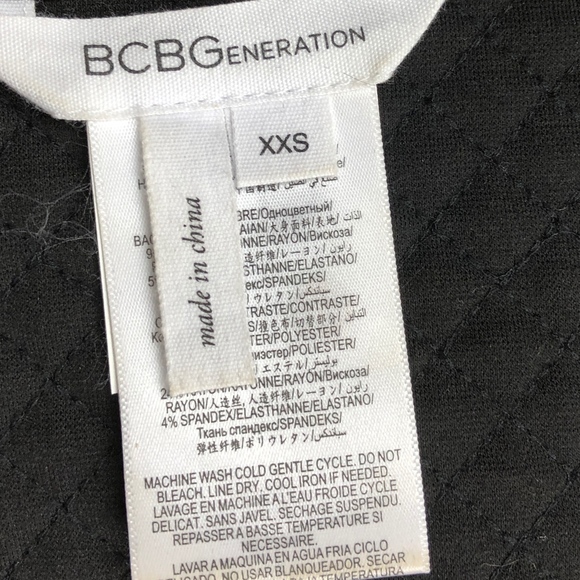 BCBGeneration Drop Waist Long Sleeve Dress, XXS - Picture 5 of 8